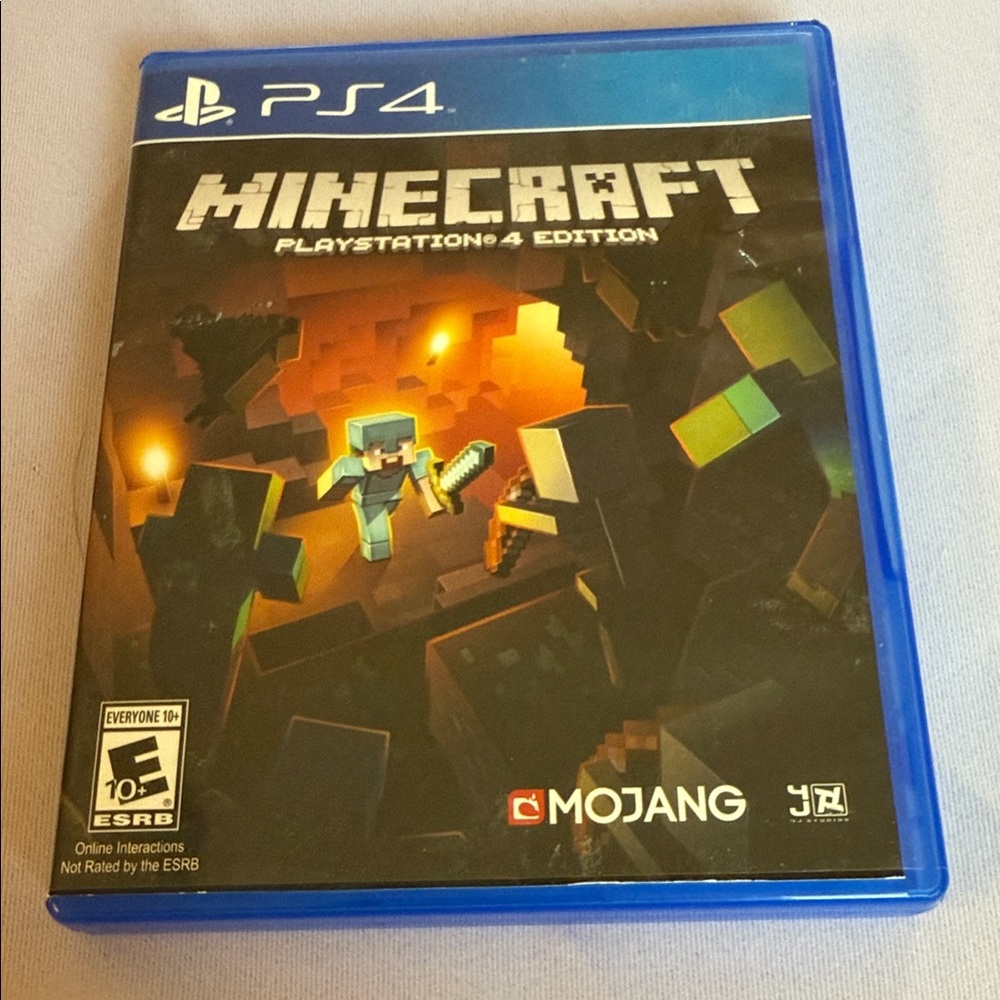 Minecraft for PlayStation 4 - Blue Case